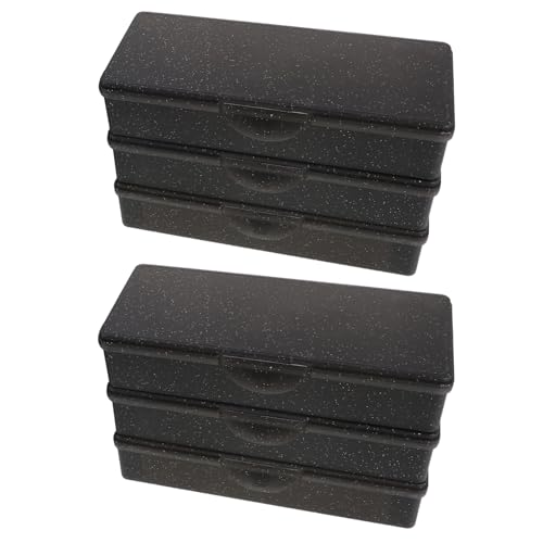 Boîtes de rangement plastique pour maquillage et bijoux Healeved sur la coiffeuse de chambre