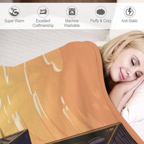 Couverture moelleuse chat pour des soirées cocooning sur le canapé - 4