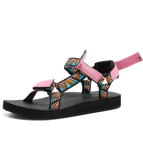 Image of Women's Original Sandals Comfortable Quick-Drying Casual Sport Sandal Walking Hiking Water Sandals With Arch Support