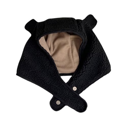 Breathable Head with Button for Outdoor Sports Adjustable Hat with Horn for Outdoor Activity