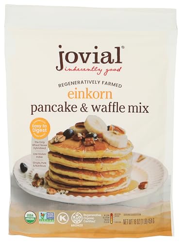 JOVIAL Organic Einkorn Pancake & Waffle Mix, 16 OZ