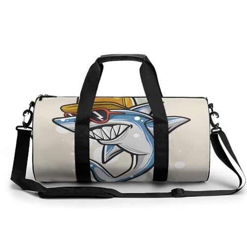 Sac de gym requin 45x23x23cm pour ranger facilement vos affaires de sport