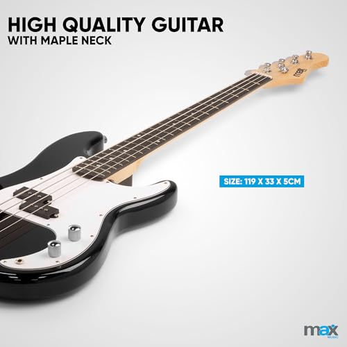 Max GigKit Full-Size Beginner Bass Guitar Starter Pack - Image 2