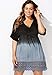 Swimsuits For All Women's Renee Ombre Cover Up Dress - 6/8, Black Grey Ombre (Plus
