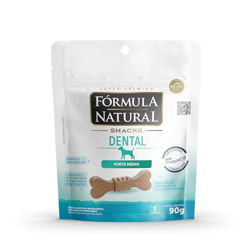 Snack Formula Natural Dental para Cães Porte Médio - 90 g
