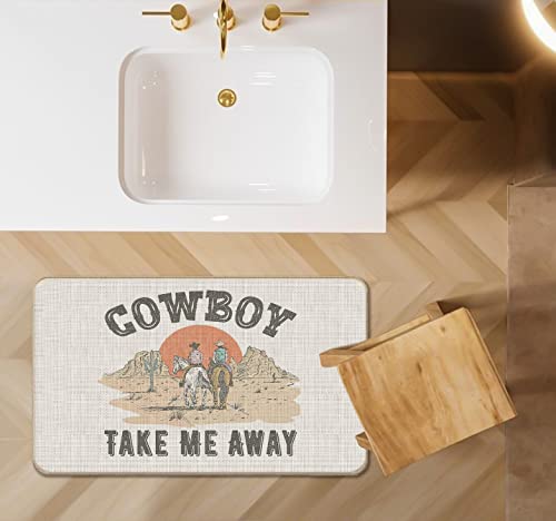 Retro-Western-Country-Cowboy-Take-Me-Away-Wild-West-Door-Mat-Doormat17X30-Decorative-Home-Indoor-Outdoor-Patio-Entry-Front-Door-MatWestern-Welcome-Mat-DecorCowboy-Cowgirl-Gifts-for-Women Retro Western Country Cowboy Take Me Away Wild West Door Mat Doormat17X30 Decorative Home Indoor Outdoor Patio Entry Front Door MatWestern Welcome Mat DecorCowboy Cowgirl Gifts for Women