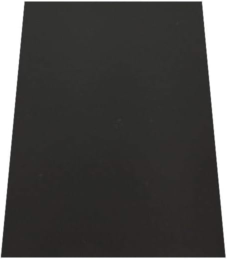 FerroFlex® A4 Flexible 3M™ Self Adhesive & Black Chalkboard Ferrous Sheet for Walls, Office, Home and Creating Instant Surfaces Magnets Will Attract to - 10 Sheets…