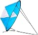 Floving Vela de Piragüismo emergente, Vela de Piragüismo Plegable, Vela de Piragüismo portátil, Piragüismo (Azul)