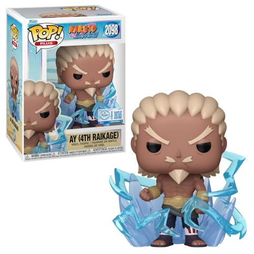 Funko Pop Ay 4Th Raikage 2098 Naruto con protector plástico coleccionable original 2