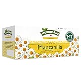 Hornimans Manzanilla Infusión con Ingredientes 100% Naturales | 25 bolsitas | Sin Teína