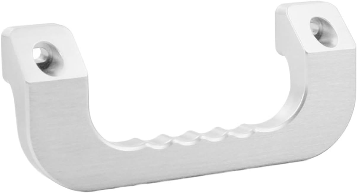 Aluminum Interior Pull Car Grab Roof Handle Fit for Toyota Hiace 05-18(Silver)