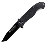 Smith & Wesson CKTACBCP Black Tanto Tactical Coated Knife