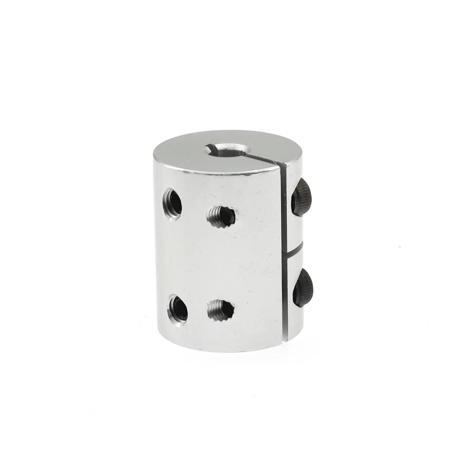 EKFBQBGW Enhancement Rigid Shaft Coupler clamp Stepper servo electronic starter Coupling 3D Printer parts5/6/6.35/8/10 D20L25 for cr10ender-3(8X10)