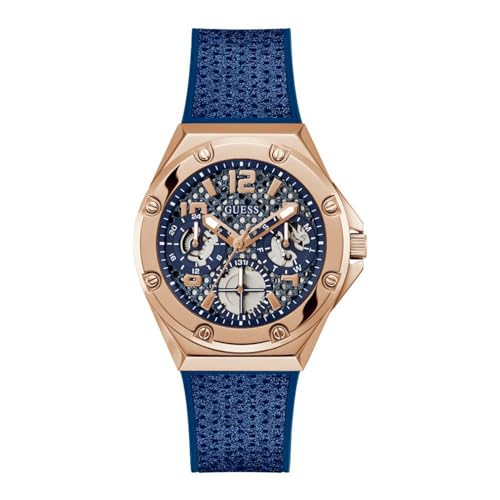 GUESS Women's Quartz Analog Watch with Stainless Steel Strap GW0620L3