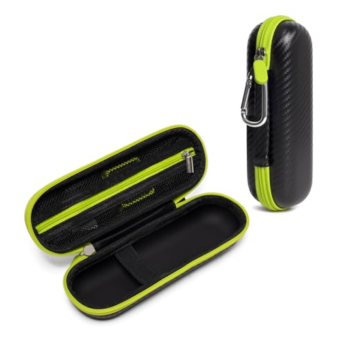 Nincha Travel Trimmer Case for Philips QP Models, Lime/Black