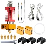 Upgraded 3D Printer CR-10 Hotend Kit, M3 Stud Thermistor, All -Metal J-Head Hot end Kit Compatible with Creality Ender 3/Pro/V2 CR-10/CR10S ect.