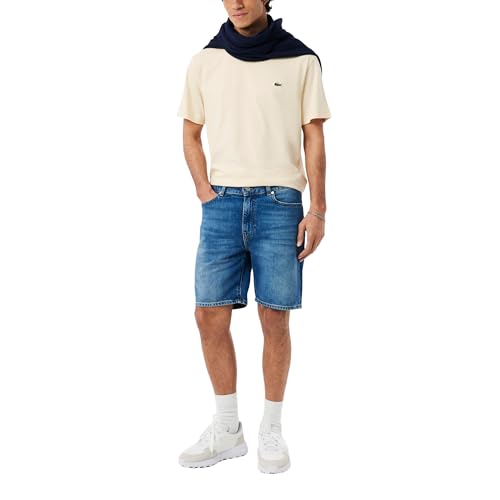 Lacoste Men's Cotton T-Shirt, Naturel Clair, XX-Large by Lacoste - Used condition - Image 2