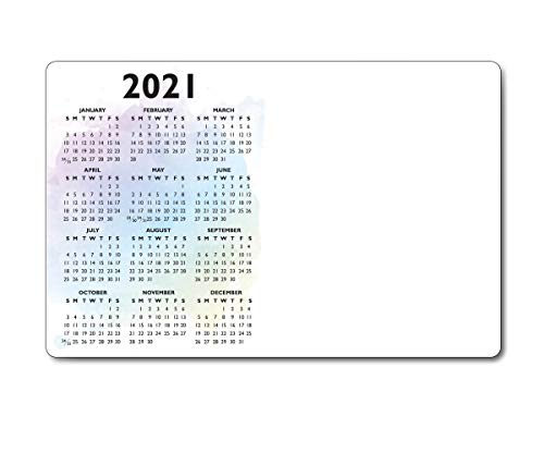 2021 Calendar Notepad, 2 Pads per Pak