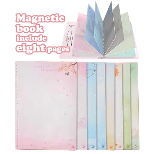 Daniel Axel Magnetic Collecting Book,Paried with Magnetic Paper Doll for Use,Gift for 3+ Year Old Girls Toddler-Only Include Magnetic Collecting Book,Not Include Paper Doll Accessories - Thumbnail 5