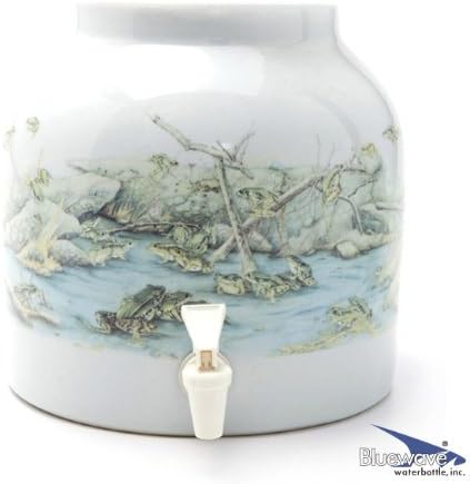 Bluewave The Pond Life Design Beverage Dispenser Crock