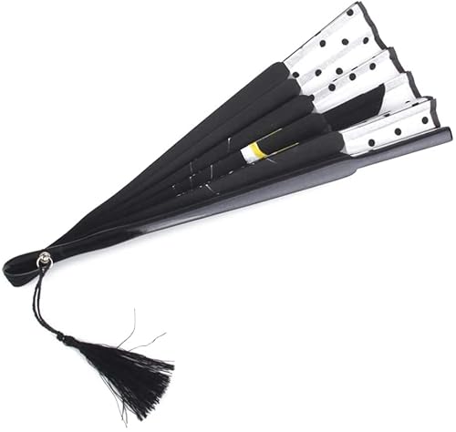 AOOPOO Ventaglio Pieghevole con Nappina Ventaglio