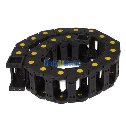 Chaîne porte-câbles 20x125 nylon noir pour guide-câble imprimante 3D CNC