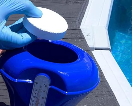 C3... 3" Stabilized Chlorine Tablets for Swimming Pools | Easy to Use | for Above Ground or Inground Pool | Individually Wrapped Chlorinating Tabs | Slow Dissolving | 15 lbs