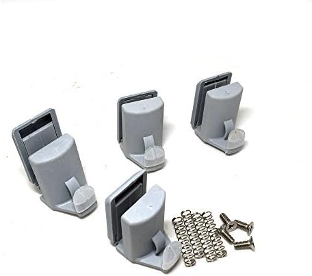 4 x SHOWER DOOR HOOKS Guides/ Rollers/ Wheels/ Runners CY-100