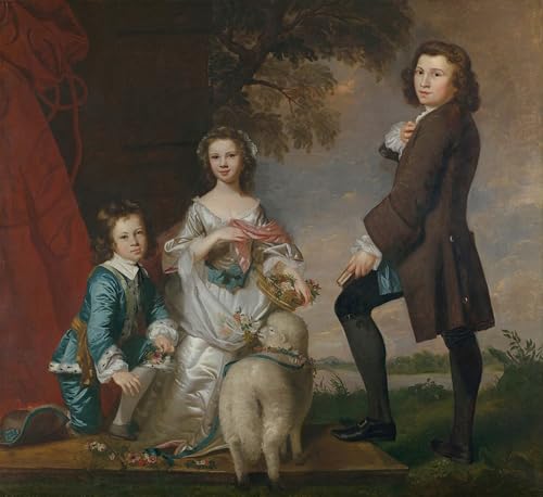 Affiche impression d'art tableau Joshua Reynolds Martha Neate toile