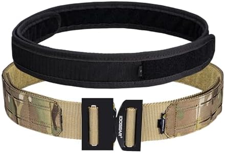 IDOGEAR Cintura Tattica Interna Con Gancio - Per Pantaloni Da Lavoro O Outdoor - Uomo - Taglie S/M/L - Foto 5