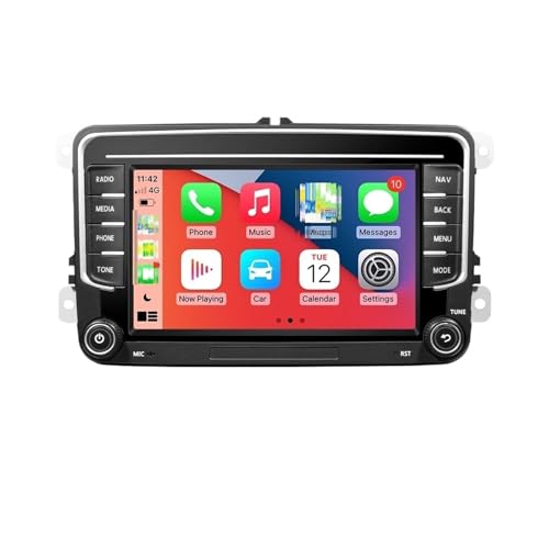 ���C�����X carPlay �A���h���C�h�����\�� 2 Din Android 13 �J�[���W�I GPS �p��VW�p�̃t�H���N�X���[�Q���p �V���R�_�p �I�N�^�r�A�p(2G 32G CARPLAY)