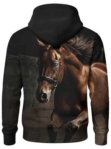 Image of PAGYMO Graphic Hoodies for Men Funny Novelty Pullover Hooded Sweatshirt | Funny 3D print, cool novelty design, colorful pattern, mens graphic pullover hoodie, sarcastic style, funky winter fashion