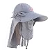 Naturehike Women Hat Sun Hat Anti-UV Hat Topee Ultralight Breathable Cap (Gray)
