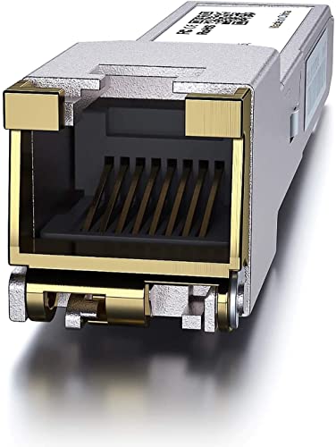 100Base-T/1000Base-T/2.5GBase-T/SFP SGMII RJ-45 Auto-Negotiation SFP Transceiver, Industrial Grade, Compatible with Ubiquiti UniFi, Fortinet, Netgear, TP-Link and Other Open Switches