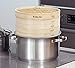 Helen Chen's Asian Kitchen 10-Inch Bamboo Steamer and 11-Inch Steaming Ring