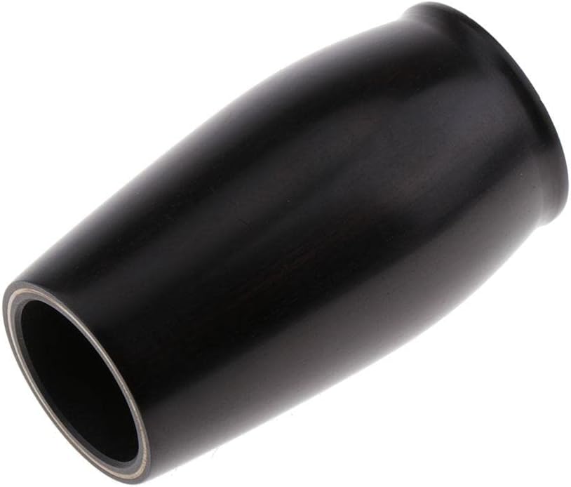 Clarinet Barrel Made of Wood, Black Color, 65x30mm