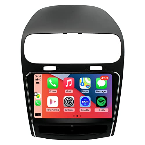 for Dodge Journey Radio Upgrade 2011-2020,Car Accessories,Android Stereo Replacement,High Resolution Touch Screen,Build in Wireless carplay Android Auto Free Camera