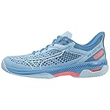 Mizuno Damen Wave Exceed Tour 5 Ac Tennisschuhe, Dutch Kanal White Tearose, 38.5 EU
