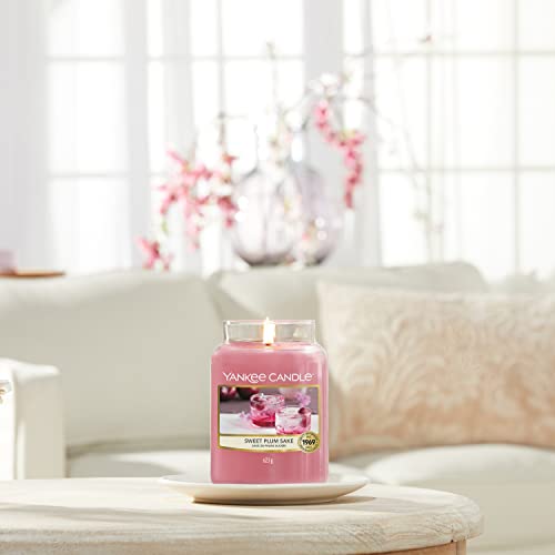 Yankee Candle Scented Candle | Sweet Plum Sake Large Jar Candle | Sakura Blossom Festival Collection | Burn Time: Up to 150 Hours | Great for Gifting - Image 8