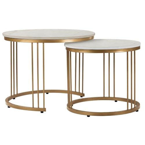 Image of Wakefit Center Table | 1 Yr Warranty | Coffee Table for Living Room Wooden, Tea Table for Living Room Wooden, Sofa Table, Free Installation from Brand, Modern Multi-Functional & Wobble-Free(Frappe)