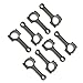 Aflle Racing 8pcs Forged 5140 Steel I-Beam Connecting Rods Set Fits Chevy SBC 350 Press-Fit Pins