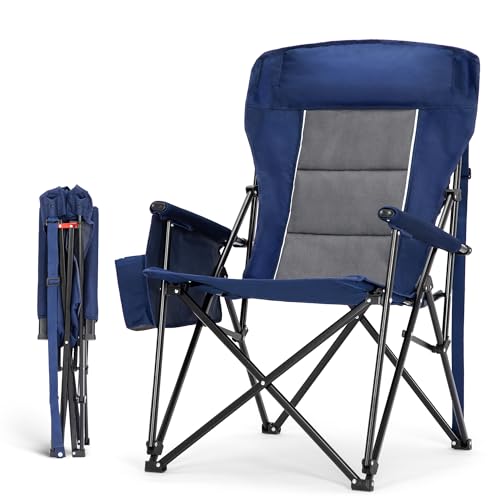 HIGH POINT SPORTS Oversized Camping Chairs for Adults, High...