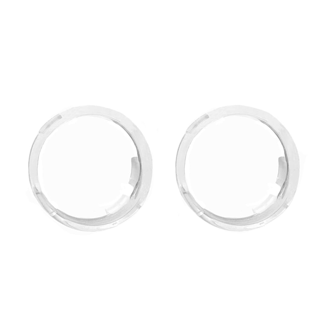 Turn Signal Lights Lens Cover Compatible with Harley Dyna Fatboy Softail Road Glide,Clear 2pcs