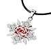 Cosplay Anime Vampire Knight Kuran Yuuki Kiryu Zero Pendant PU Leather Necklace