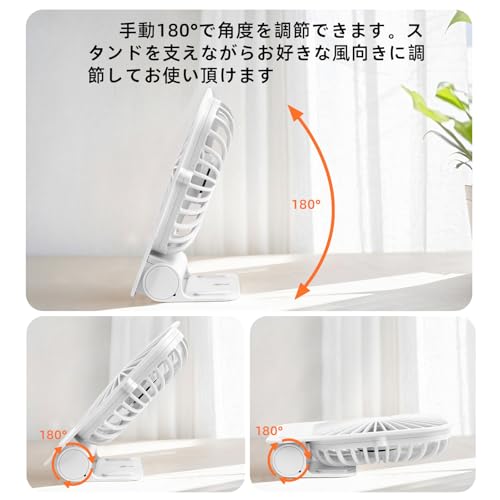NIFBANG 卓上扇風機 NFB-058-QW-F51-B の商品画像 1