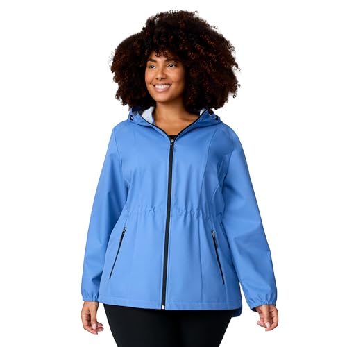 Amazon.com: Free Country Women's Plus Size X2O Anorak Rain