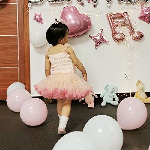 Saia tutu para bebês meninas recém-nascidos, saia de tule com cintura elástica e laço grande para ba