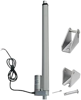 ECO-WORTHY Linear Actuator 12 V 18 cali 450 MM Stroke Length Heavy Duty 330 lbs napęd liniowy silnik regulacyjny mechanizm liniowy 12 V DC Electric Motor DIY for Auto Car Lifting