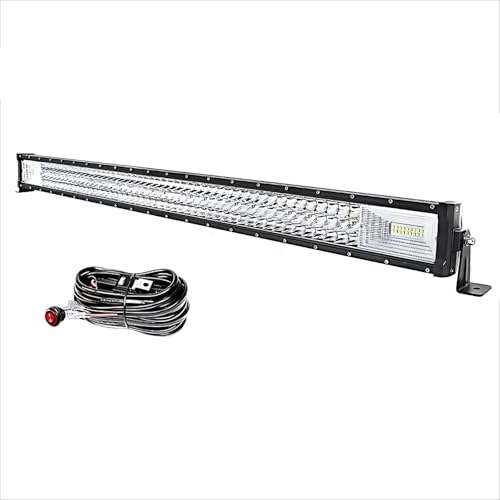 Barra de luz led 540w para solucionar la falta de visibilidad en rutas y caminos