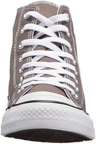 Converse Mens All Star Hi Top Chuck Taylor Chucks Sneaker Trainer - Charcoal - 10 | Image 1